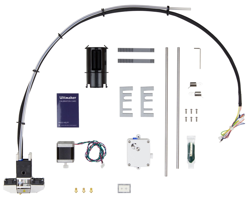 Ultimaker 2 extrusion upgrade kit - In the box