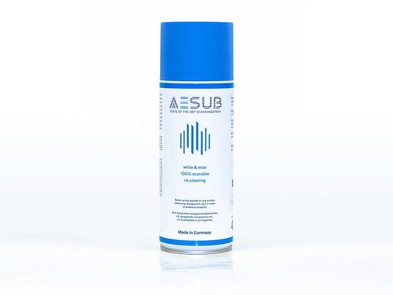 AESUB Sublimating 3D Scanning Powder Blue