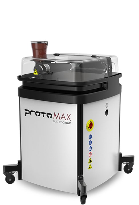 Omax ProtoMAX Waterjet Left Side